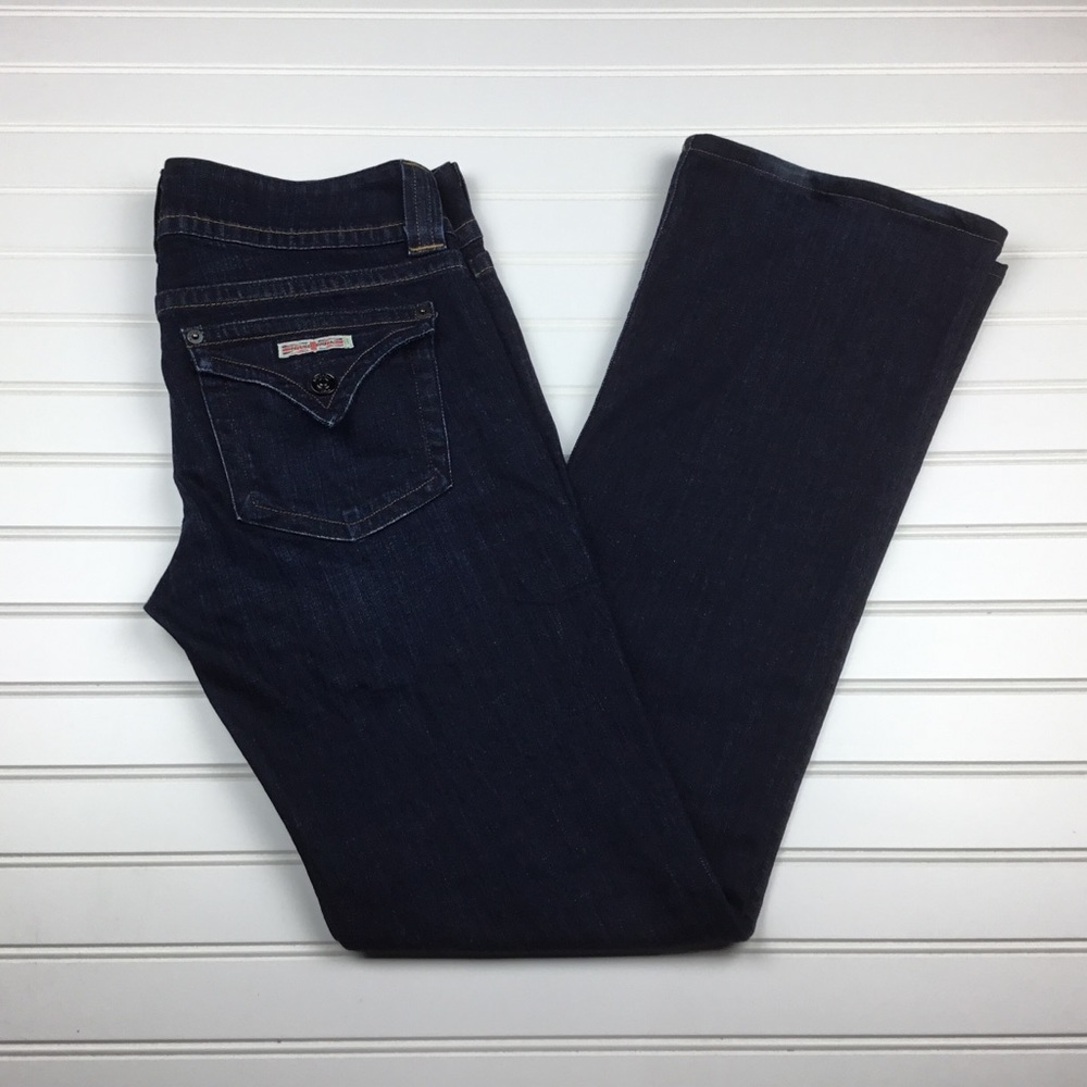 Hudson Boot Cut Dark Wash Jeans - Picture 5 of 8